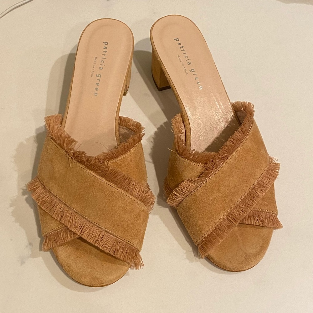 Beautiful Patricia Green mules